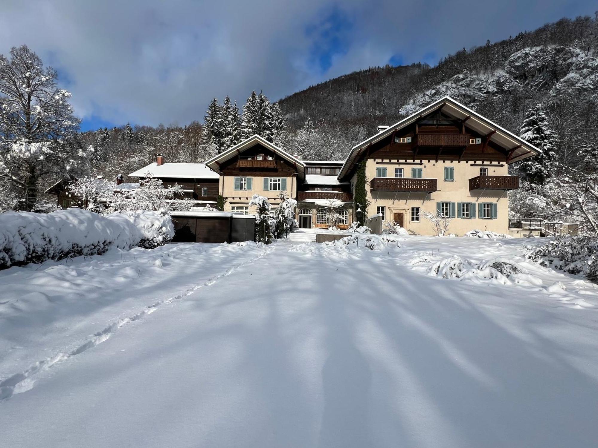 Villa Unterswand - Self Check-In Grünau im Almtal المظهر الخارجي الصورة